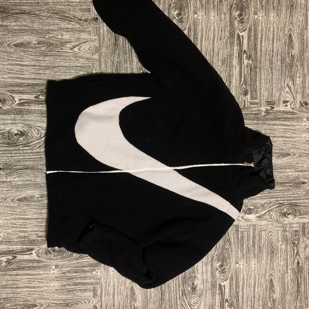 Nike REVERSIBLE Sherpa zip up!